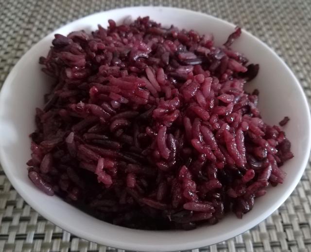 软糯紫米饭