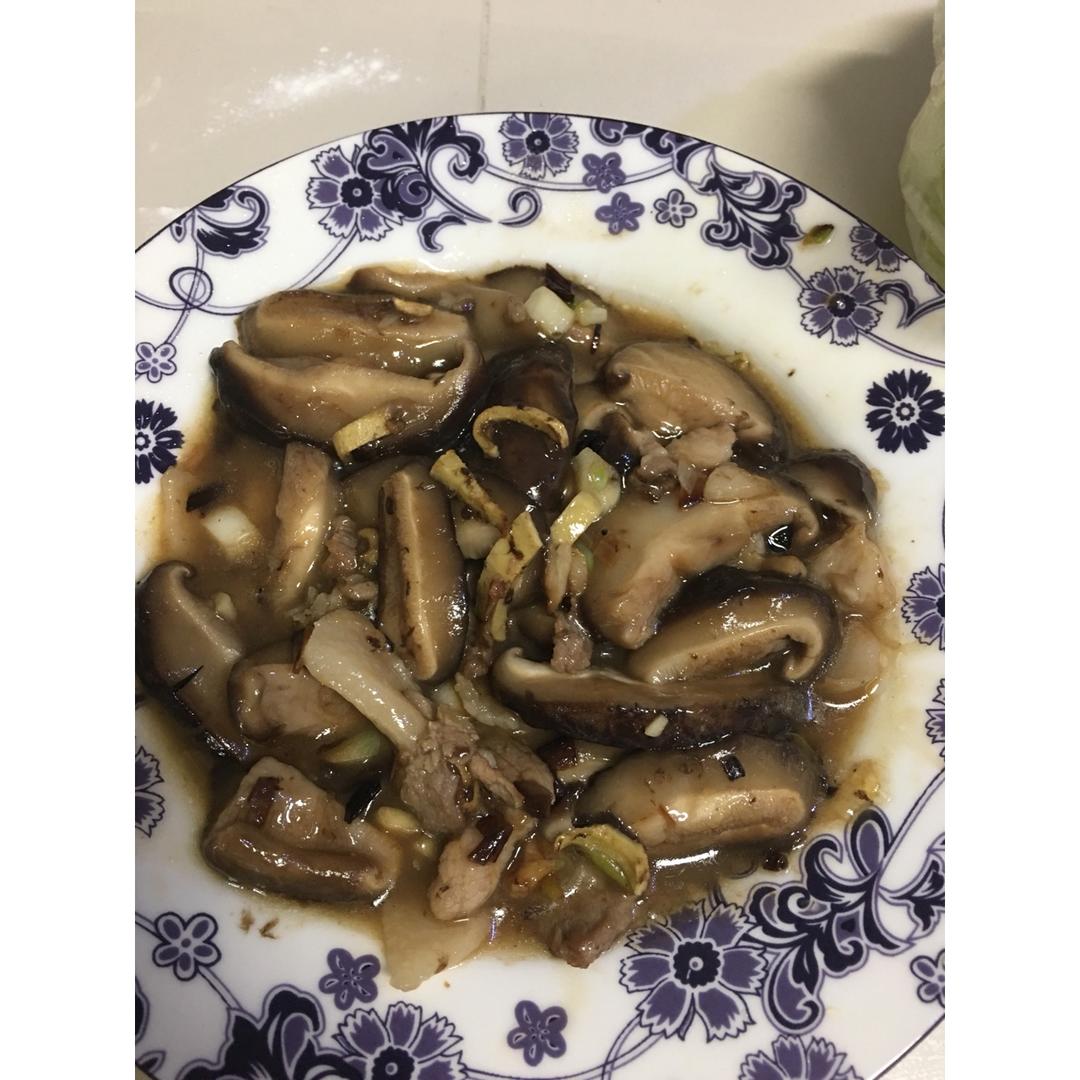 香菇炒肉