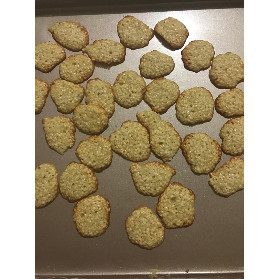 午后茶点——芝麻薄饼