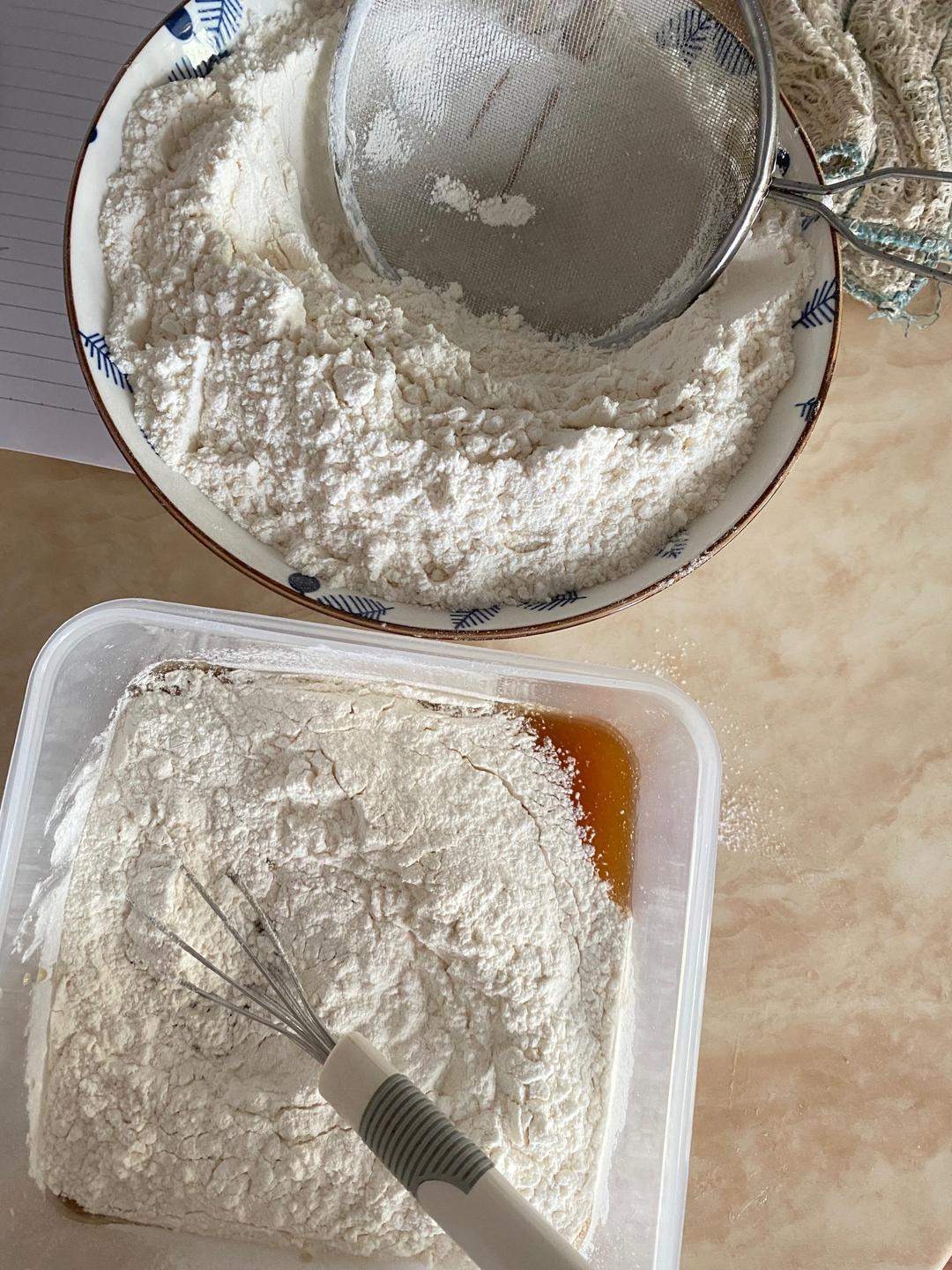 纯奶手撕吐司的做法 步骤1