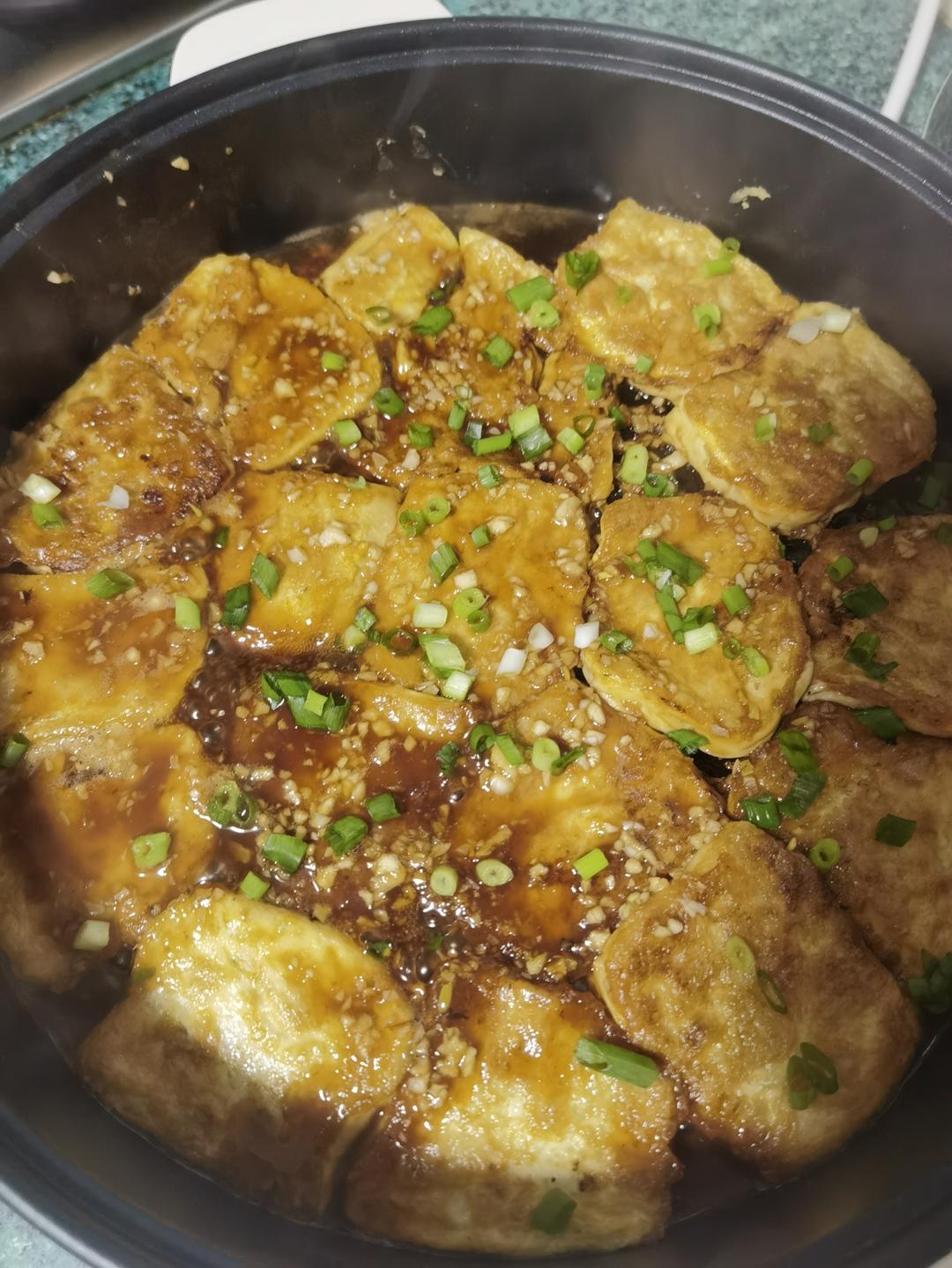 无敌好吃的香煎豆腐