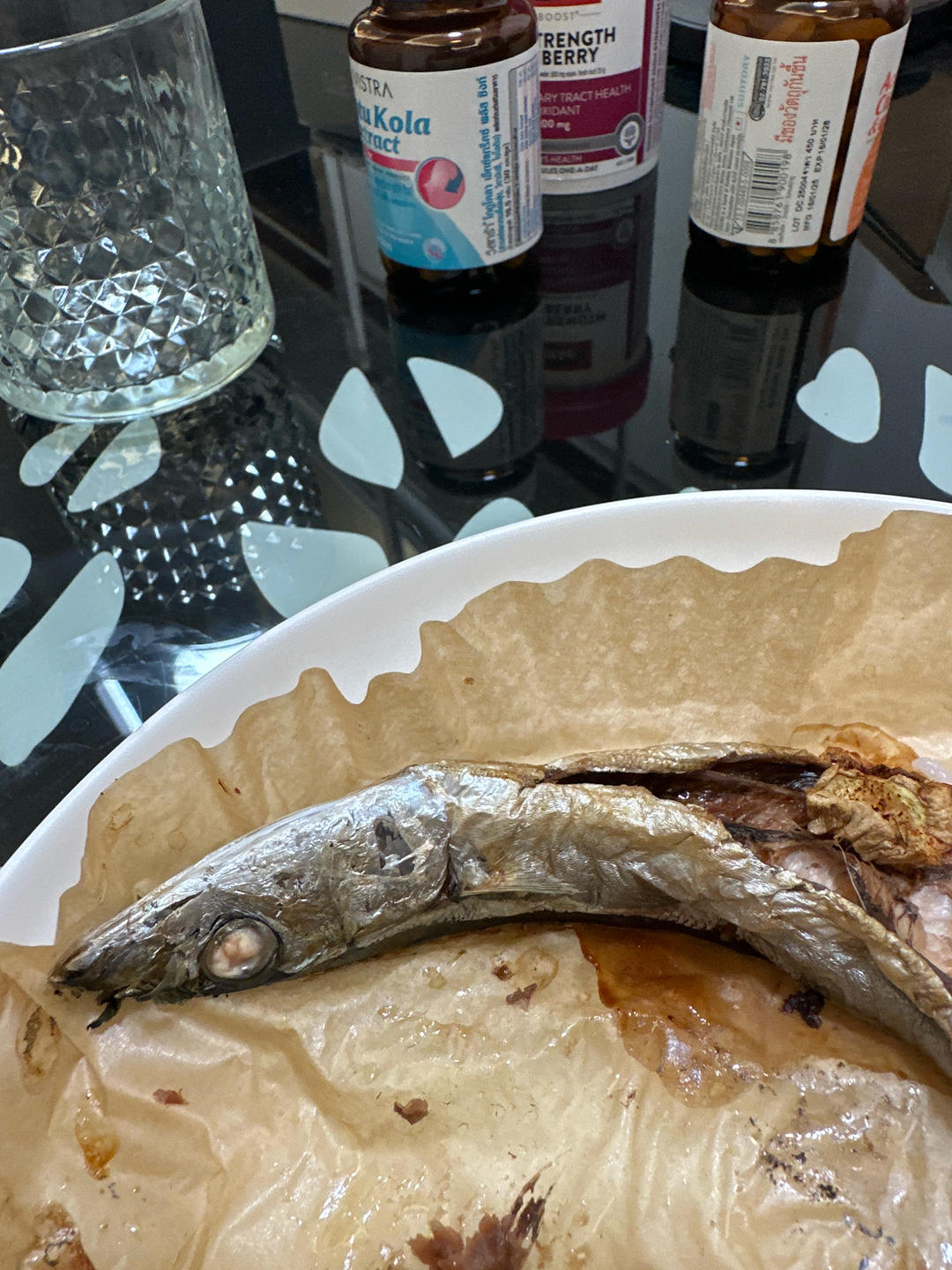 空气炸锅烤秋刀鱼