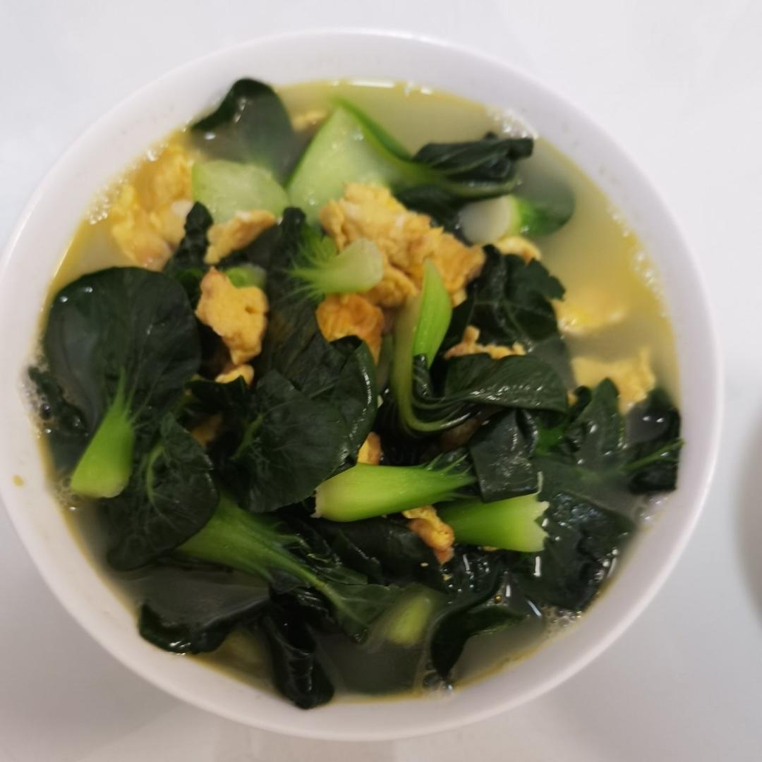 青菜蛋汤
