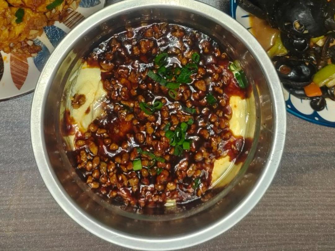 比布丁还要嫩！巨好吃又营养的肉末水蒸蛋