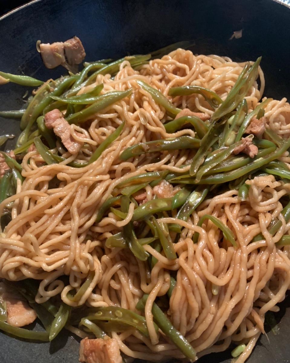 豆角焖面