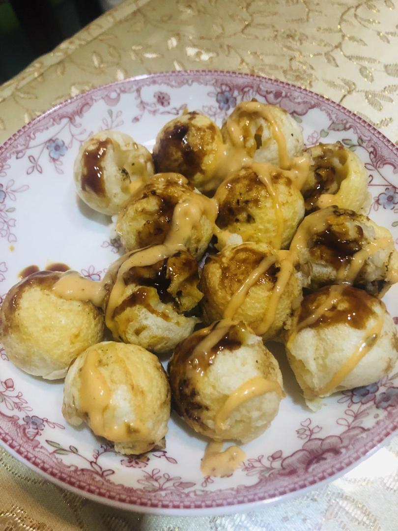 地地道道的章鱼小丸子！（也叫章鱼烧）