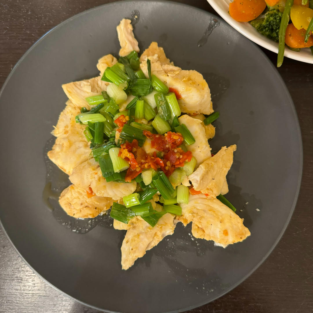 清蒸豉香剁椒鱼块