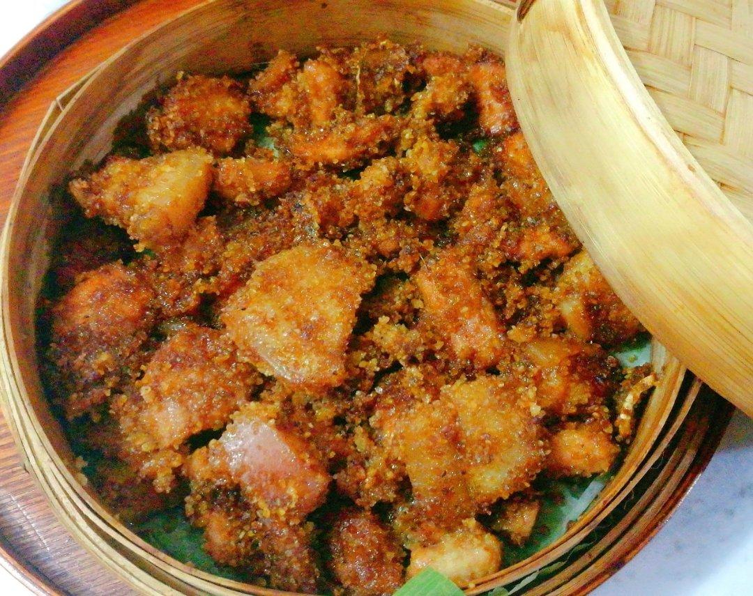 潘潘安做的洛宁蒸肉改良版(附蒸肉米粉详细做法)