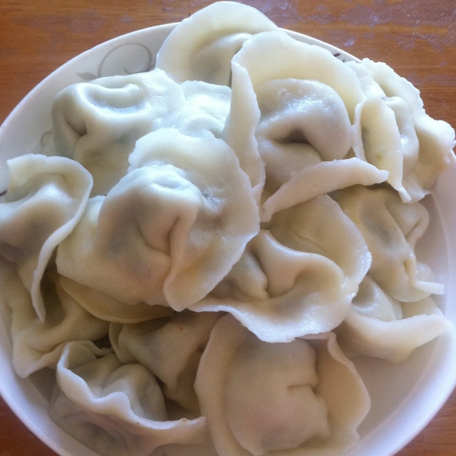 西葫芦鸡蛋虾皮饺子