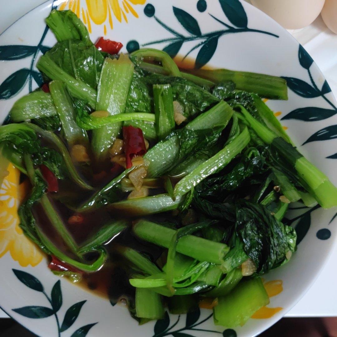 清炒小白菜 简单好吃