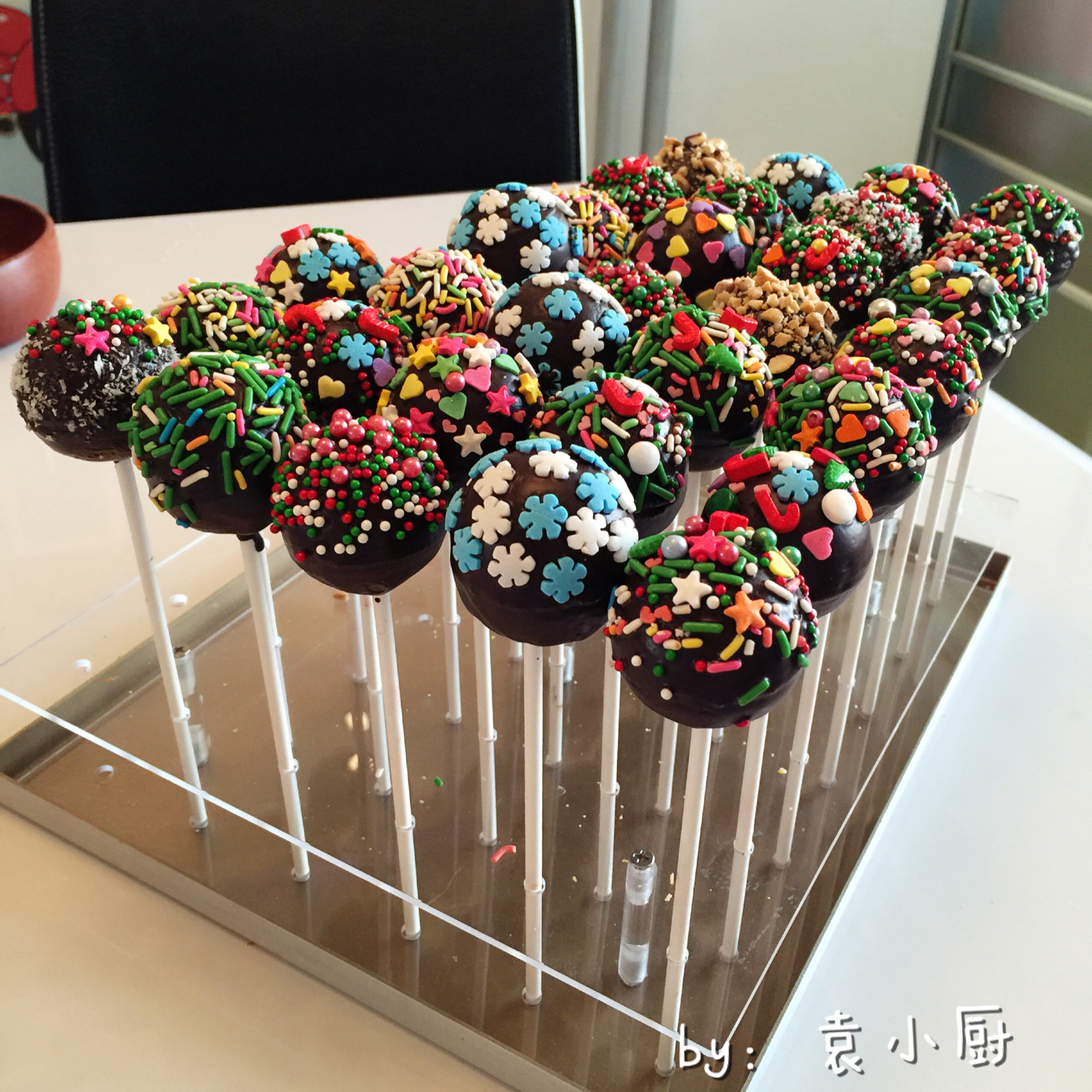 《Tinrry下午茶》教你做棒棒糖蛋糕