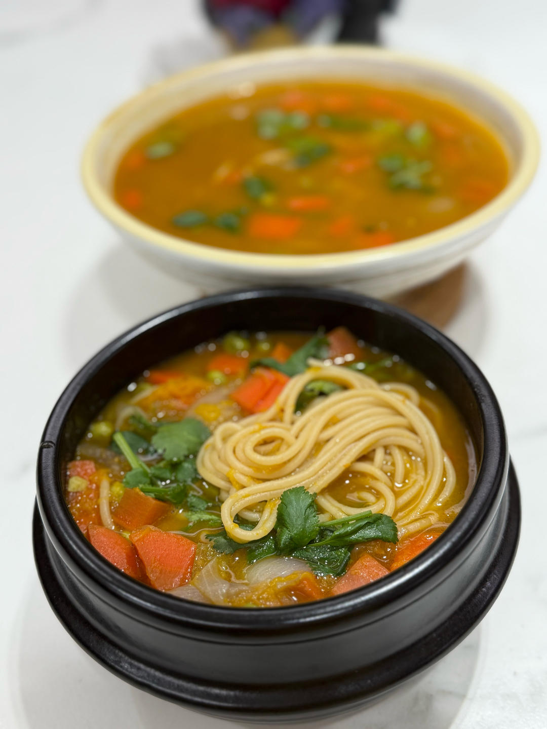 蔬菜意面汤（小美版）