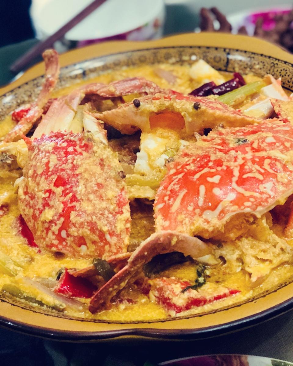 泰式咖喱炒蟹