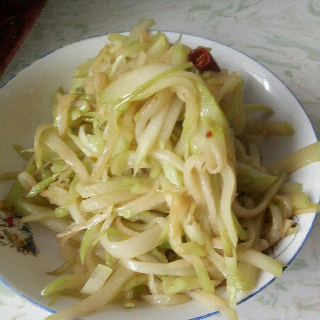 清炒佛手瓜
