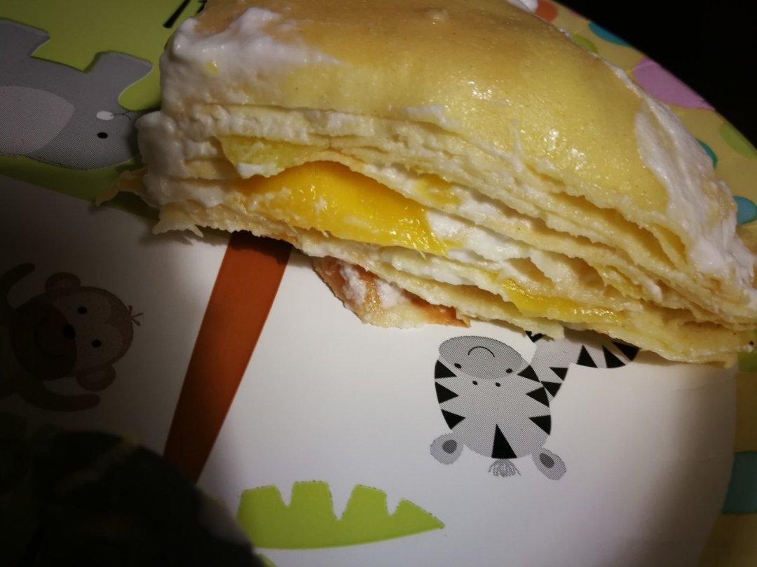 芒果千层蛋糕，100%成功告别煎皮无能