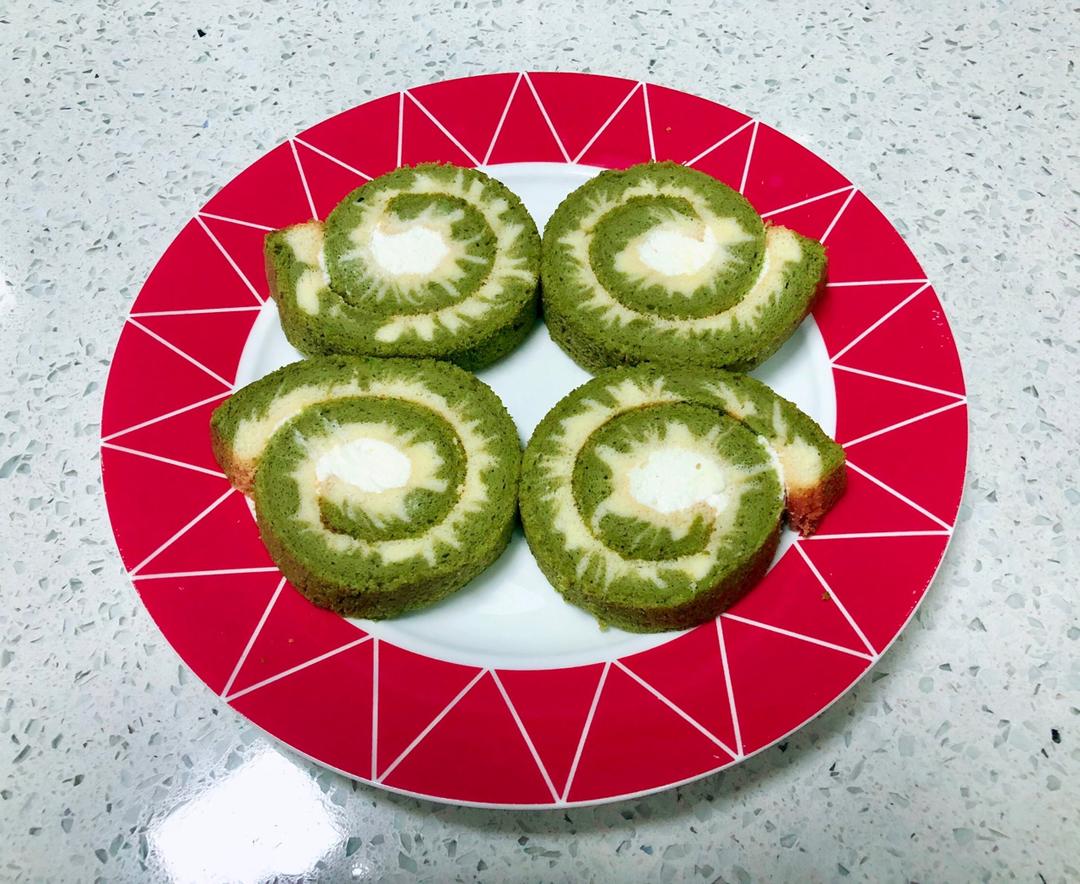 抹茶旋风蛋糕卷