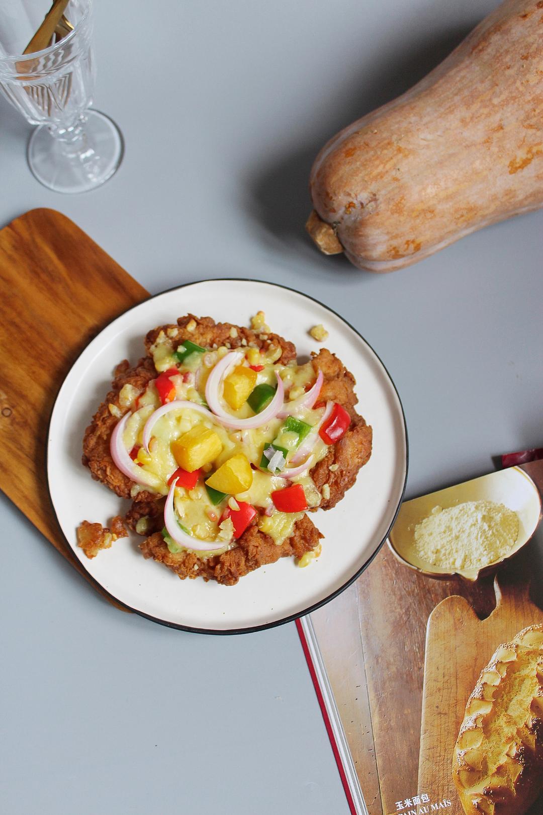 炸鸡披萨CHIZZA｜太阳猫早餐