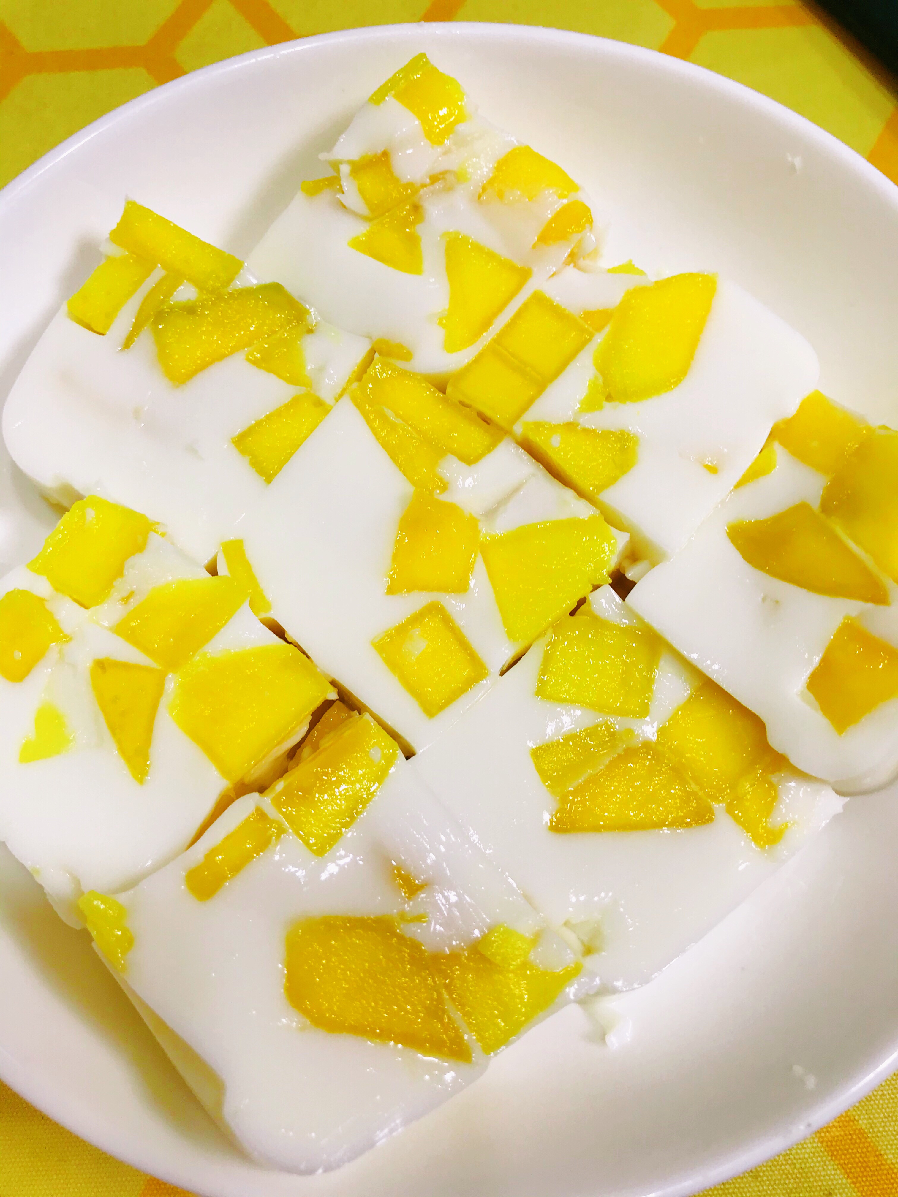 芒果🥭牛奶布丁的做法