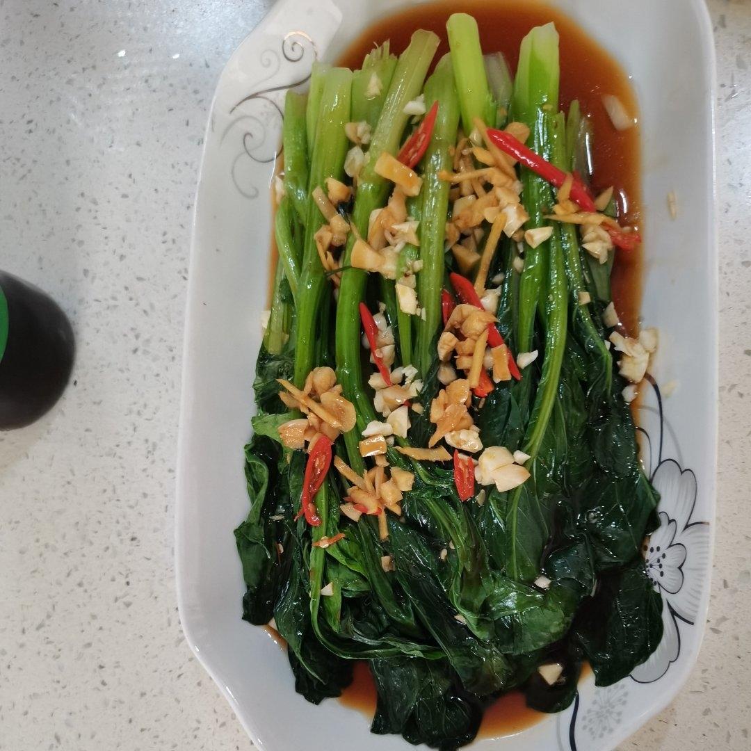 白灼菜心(附详细教程)