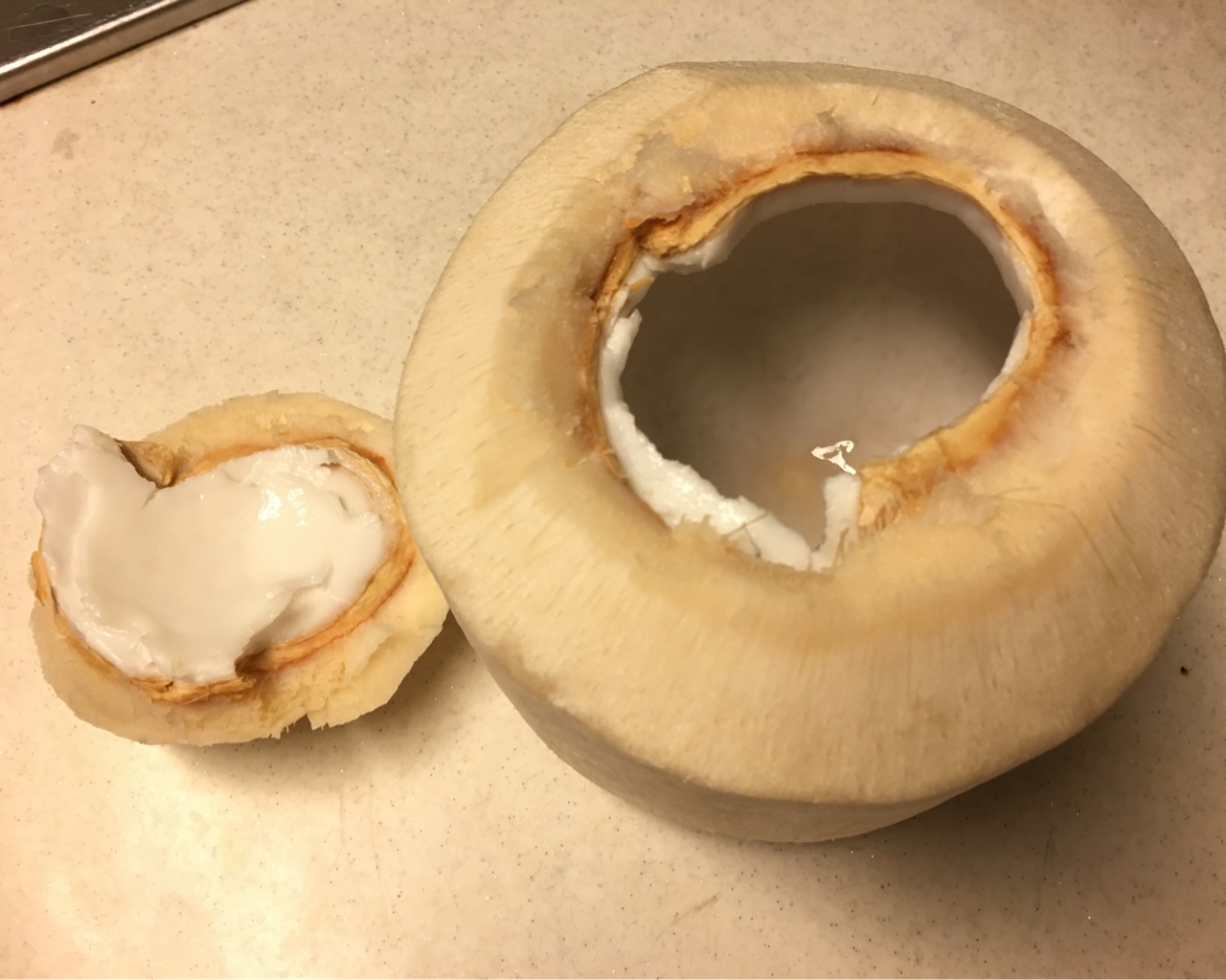 超级嫩滑的原只椰子冻的做法 步骤1
