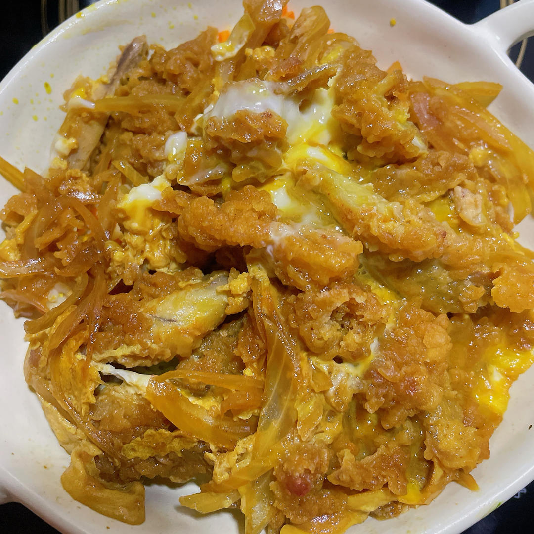 【深夜食堂】炸鸡亲子丼