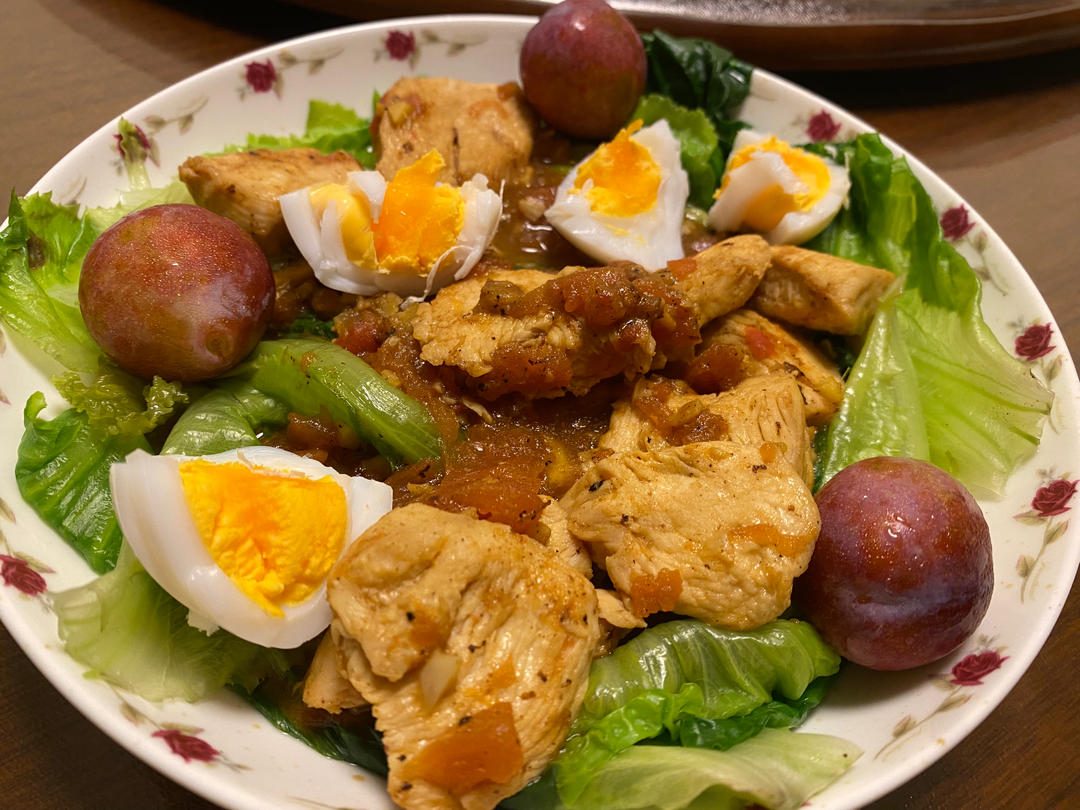 减脂鸡胸肉轻食沙拉