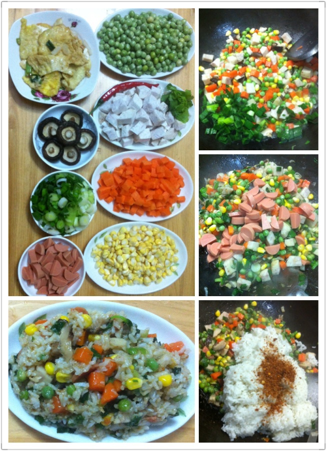 最好吃的-----酱油炒饭