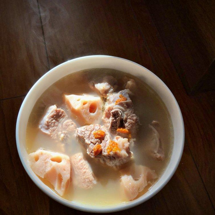 莲藕排骨汤