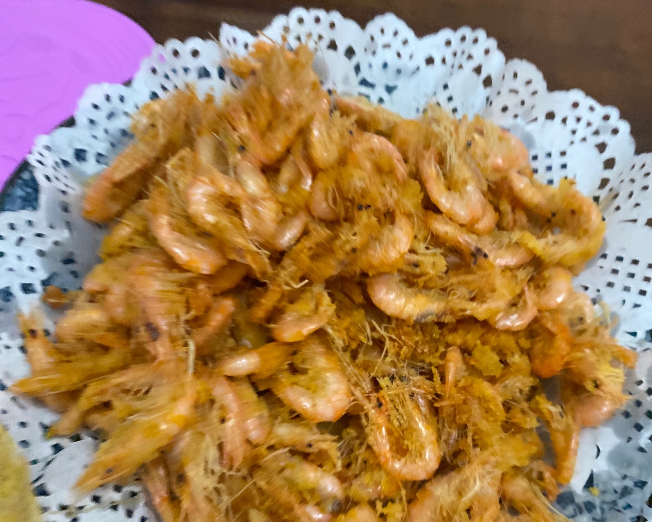 酥脆小海虾的做法