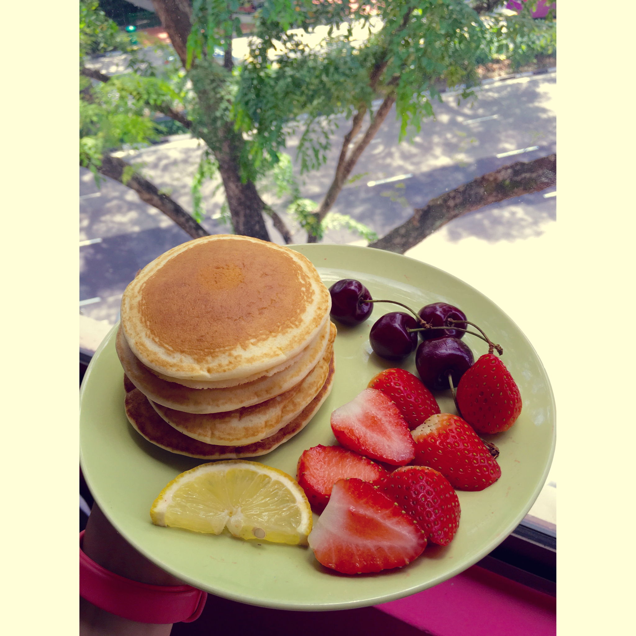 超级简单pancake【无黄油健康版】