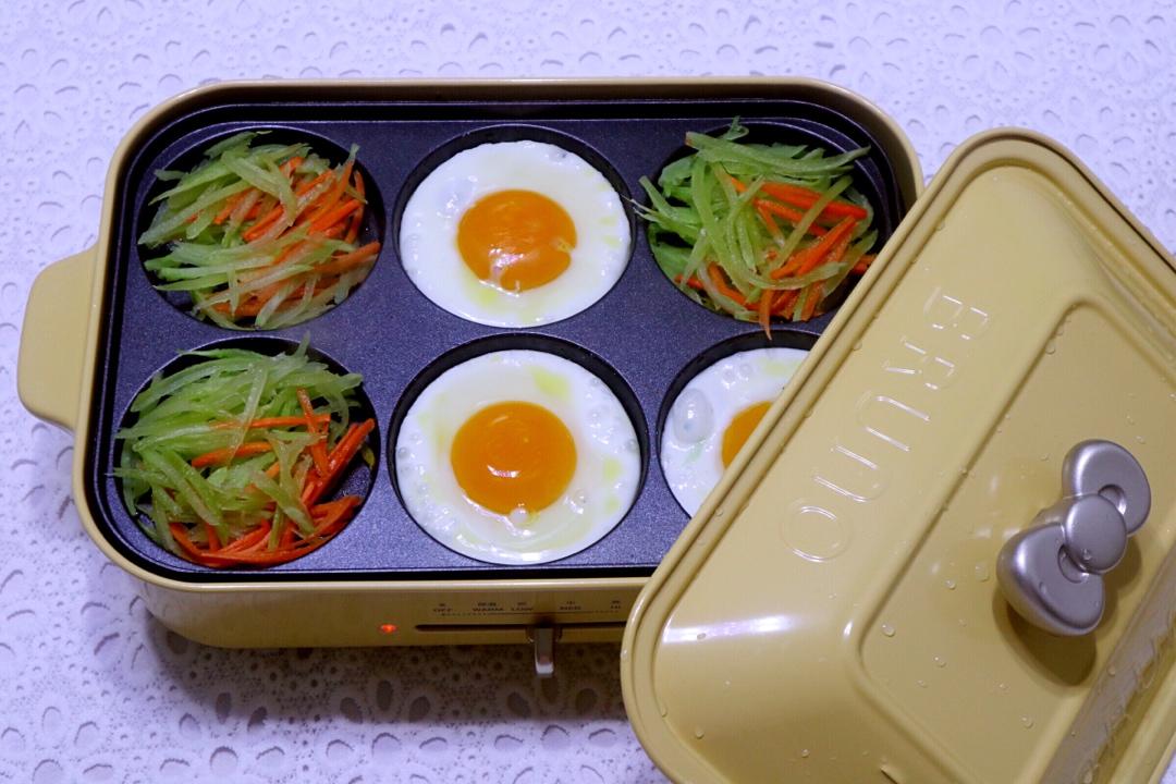 营养早餐～胡萝卜肉龙