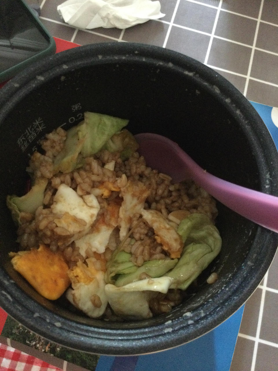 老式东北拌饭