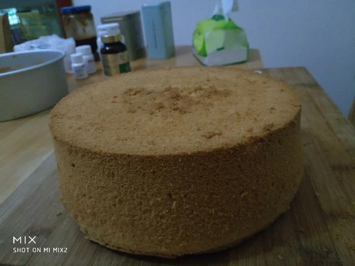 八寸戚风蛋糕（生日蛋糕坯）附六寸配单