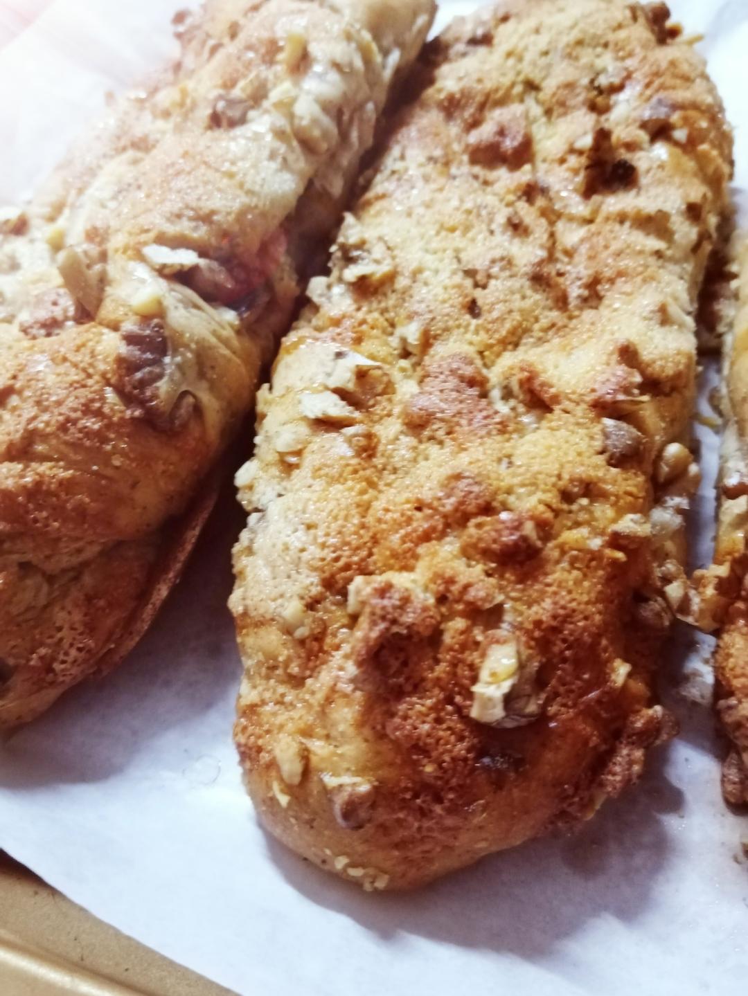 毫无保留！网红爆款面包配方大公开-核桃马里奥