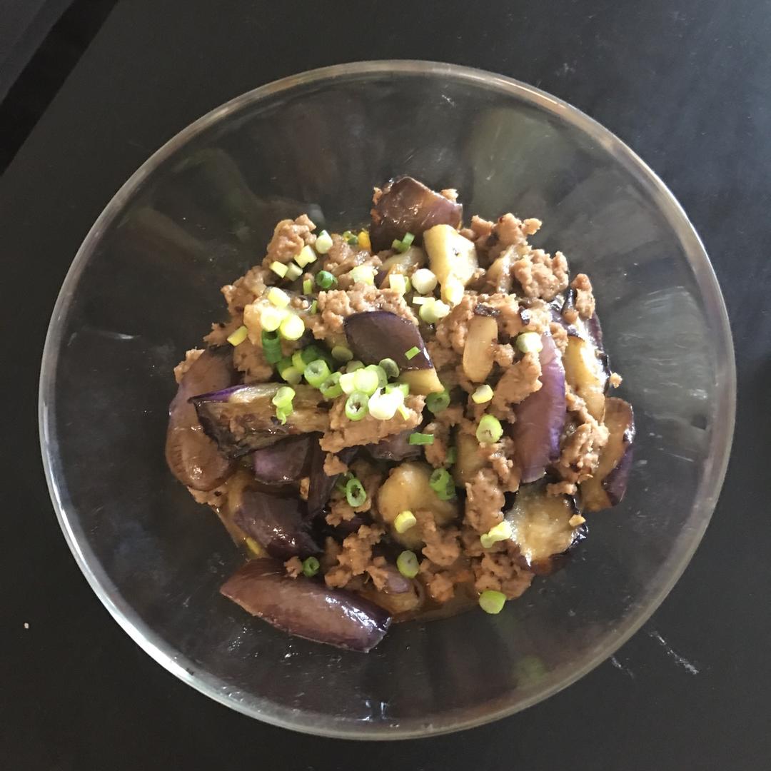 红烧肉沫茄子