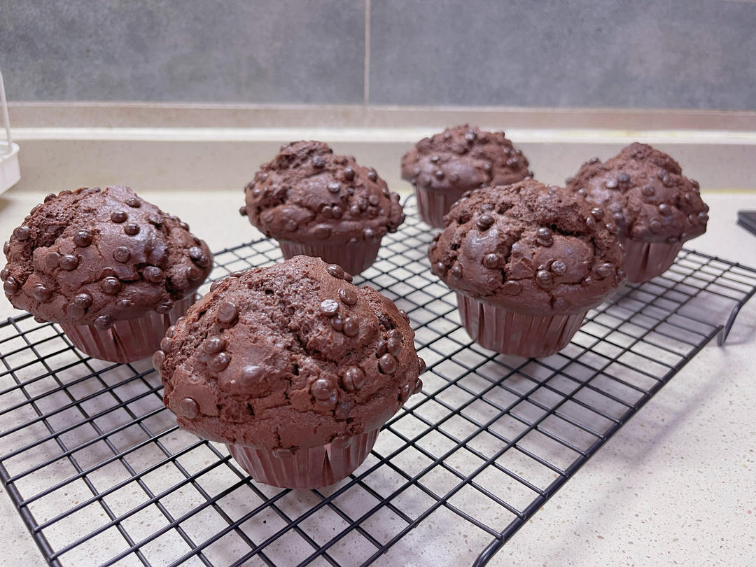 【巧克力蘑菇头麦芬】星巴克同款