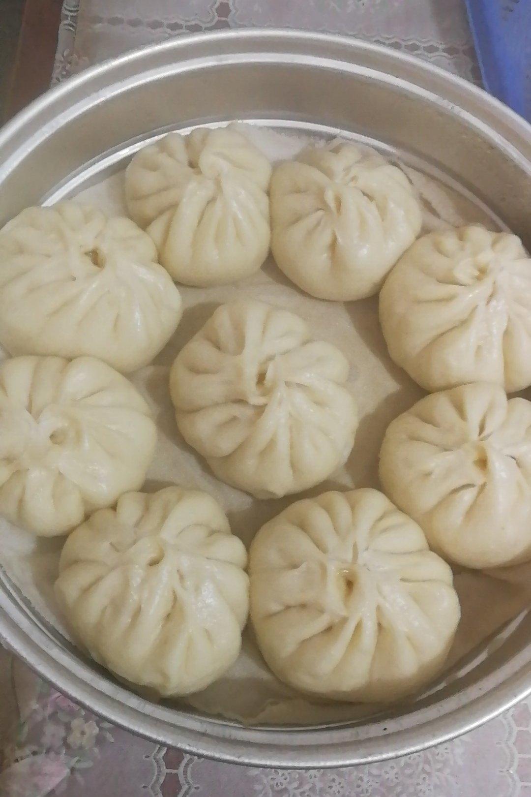 手工包子（肚脐包）