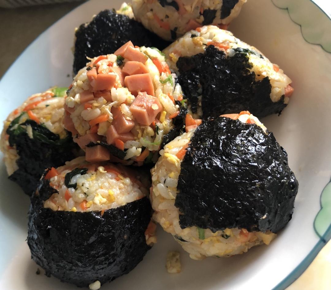 十分钟超香海苔饭团野餐午餐便当首选！