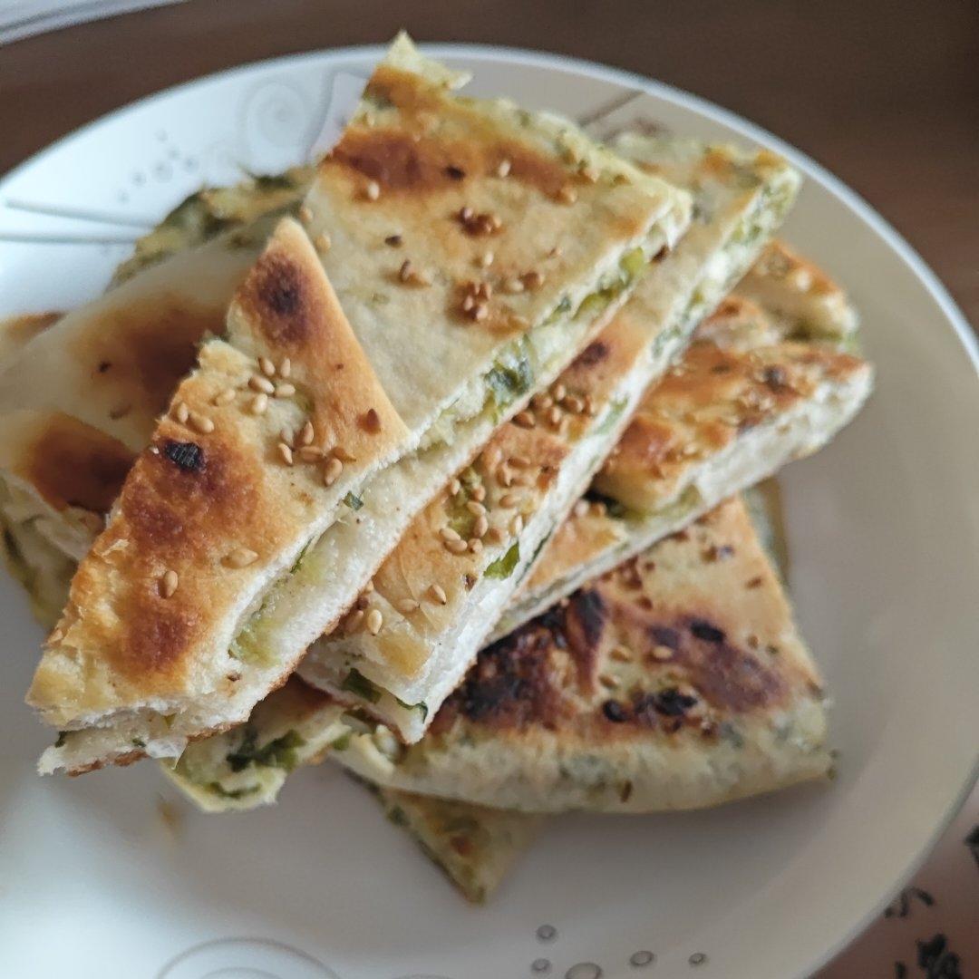 椒盐/孜然葱花发面饼
