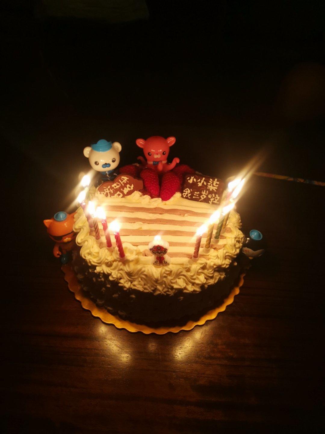 八寸生日蛋糕