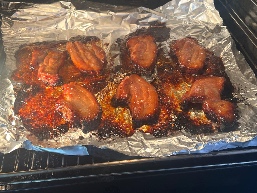 蜜汁叉烧肉（新手烤箱0失败）