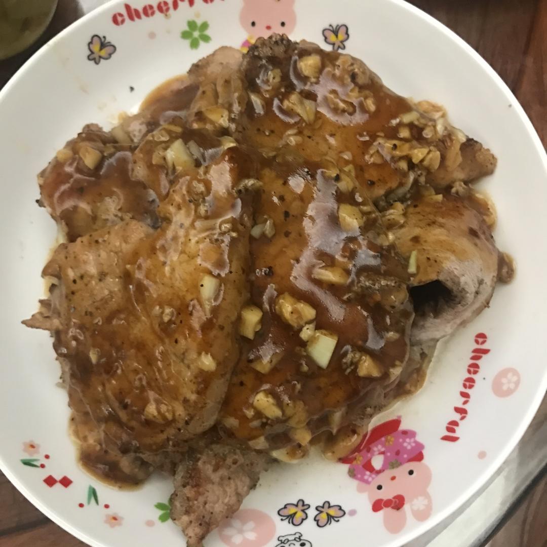 黑椒猪扒