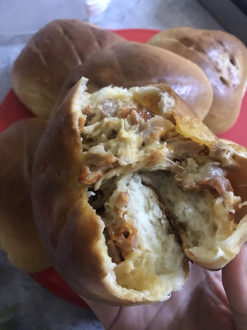 芝士熏鸡面包（万用方子）