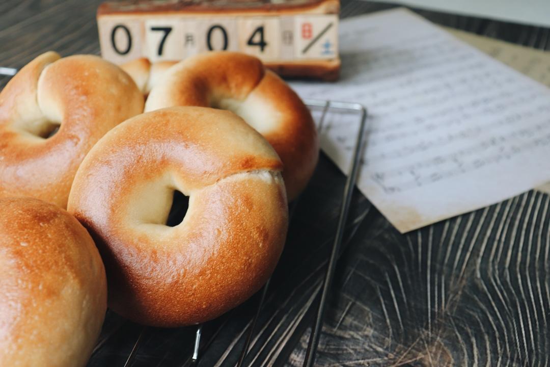 原味贝果🥯/黑芝麻贝果🥯