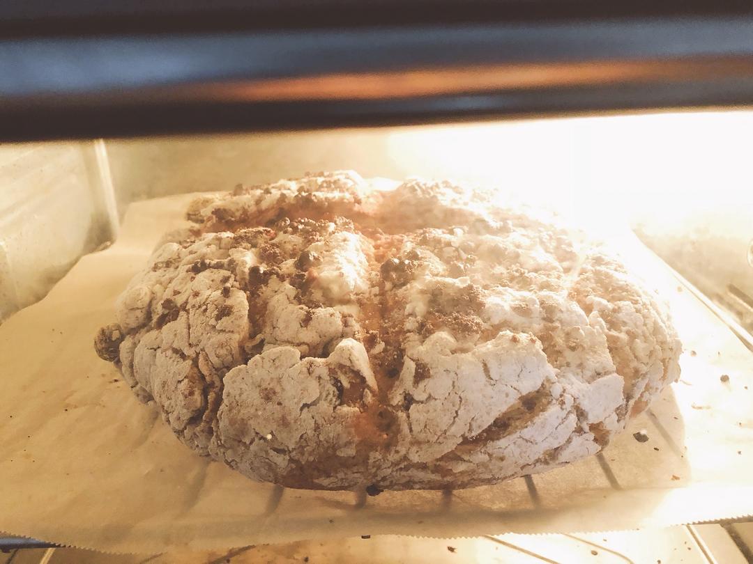 全麦苏打面包丨健康·烘焙