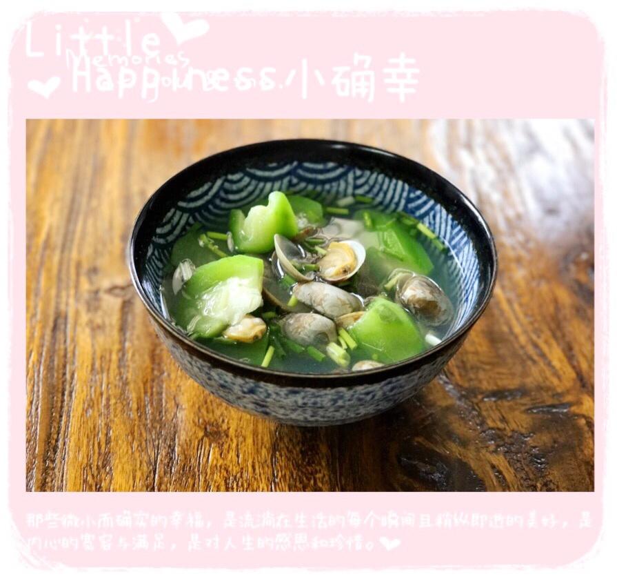 豆腐冬瓜蛤蜊汤