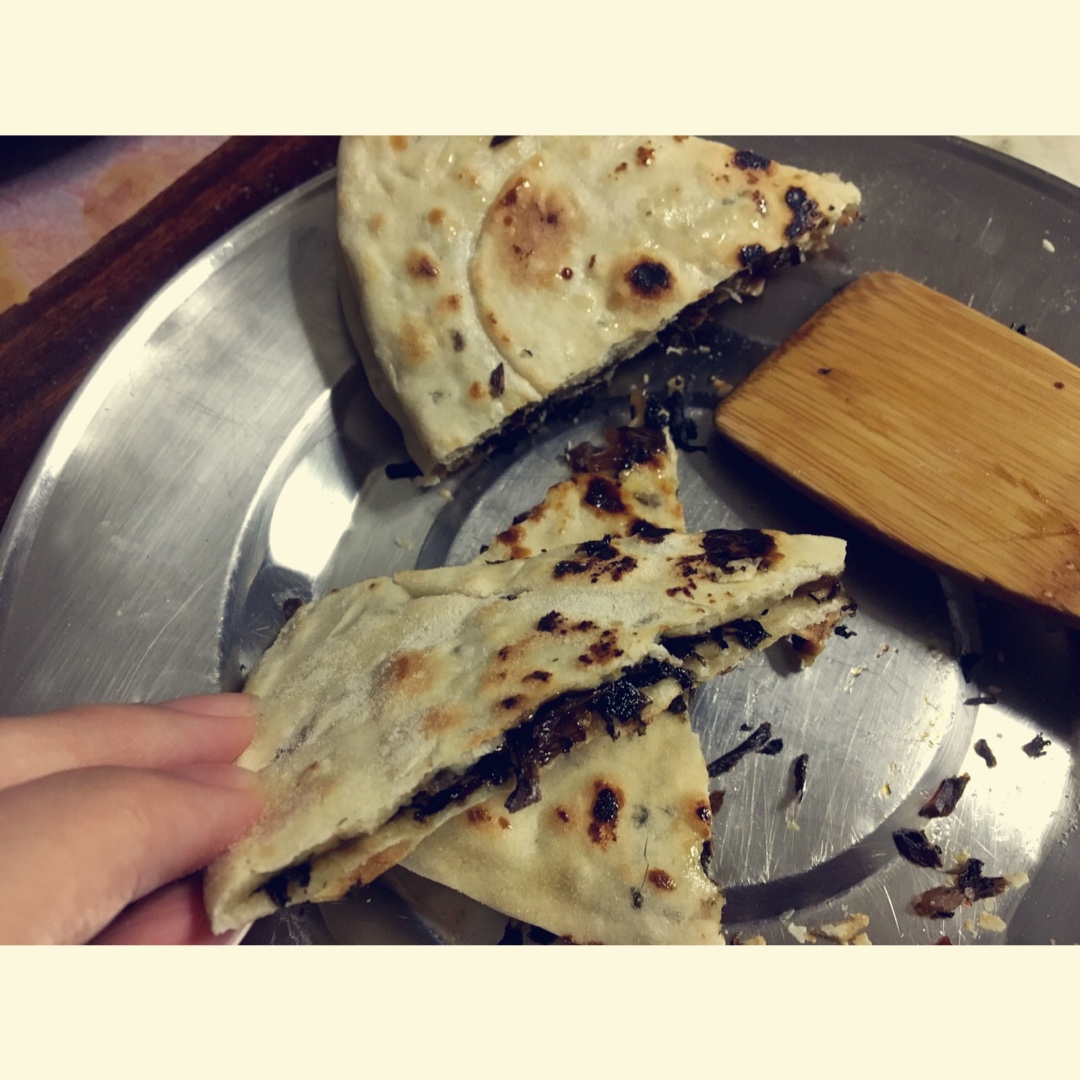 温州小吃之梅干菜薄麦饼