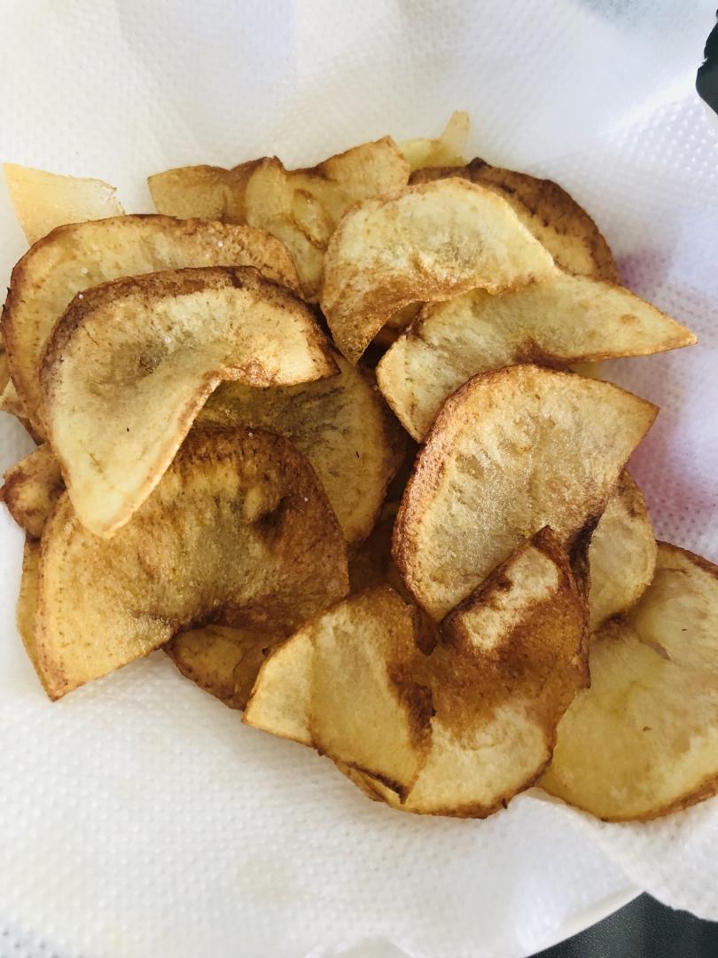 自制炸薯片，学会以后再也没买过薯片