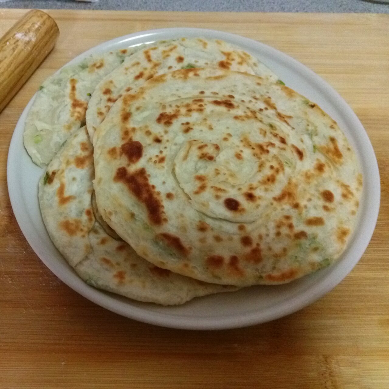 家常葱油饼