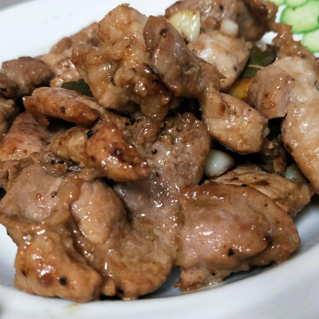 五分钟成就的宴客菜：香煎梅花肉